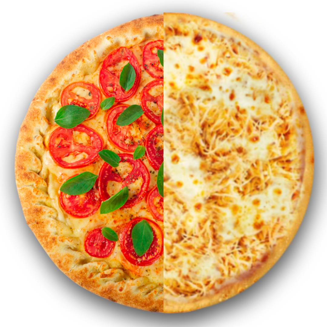 Pizza Gigante 35cm (2 Sabores)